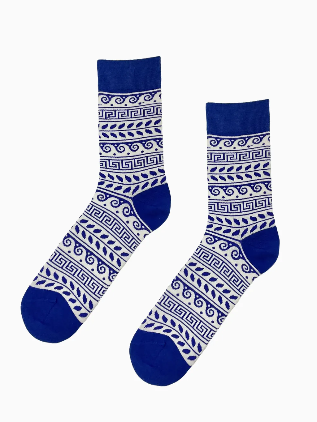 Pattern men's sock sample