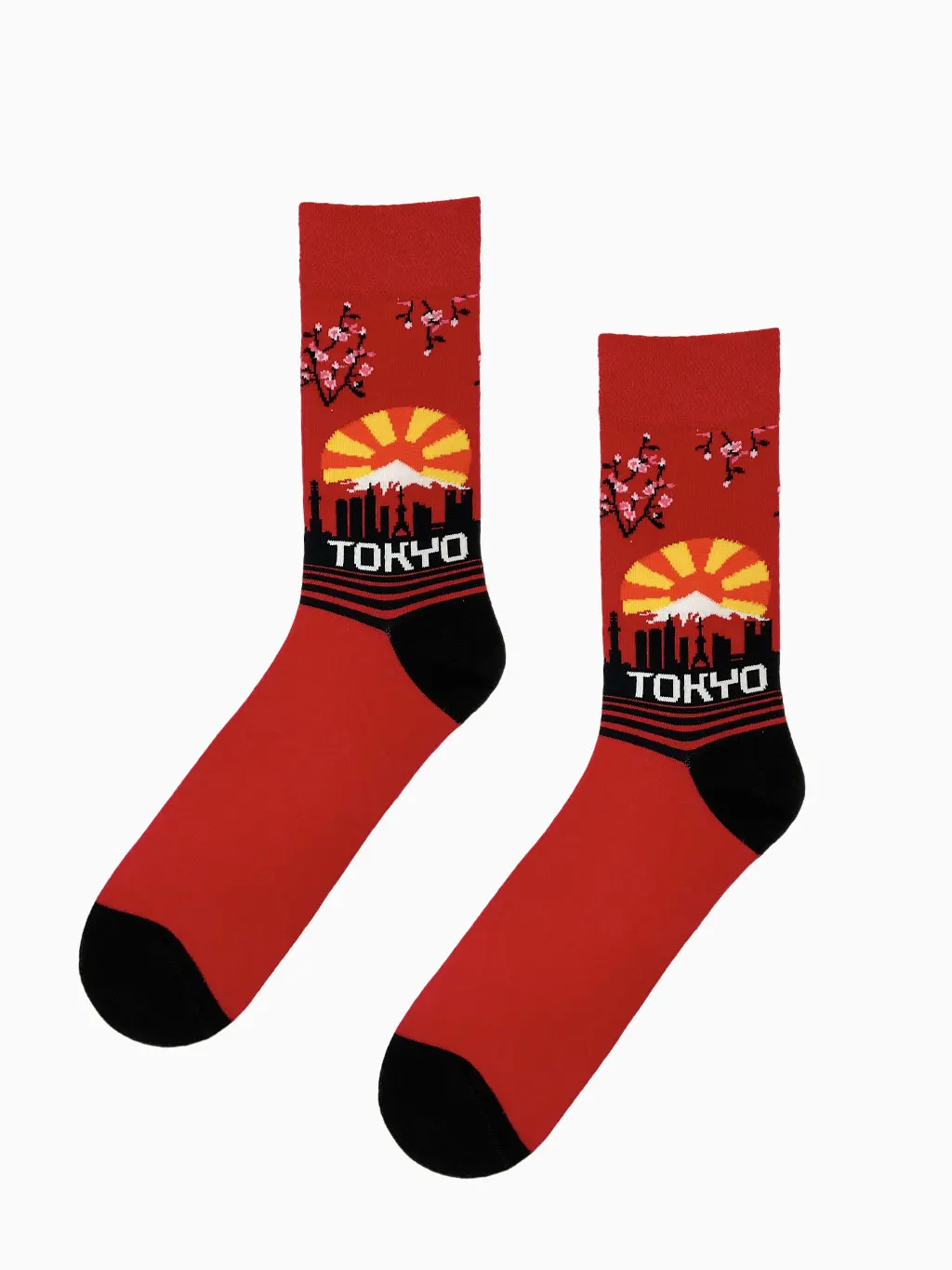 Solid men's sock sample