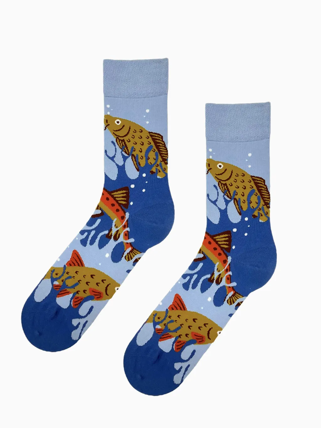 Pattern men's sock sample